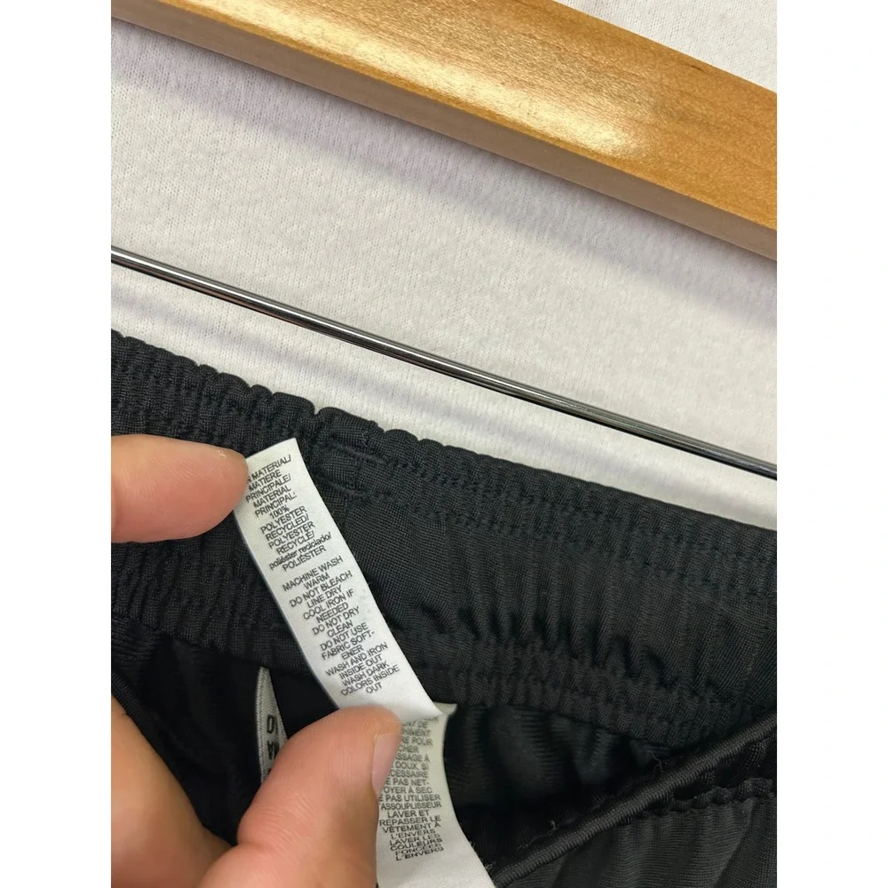 Athleisure Adidas Mens 2XL Black Straight Leg 3-Stripe Track Pants Activewear‎